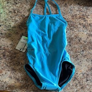 Jolyn Clothing Blue One Piece Swimsuit Nicole Style
